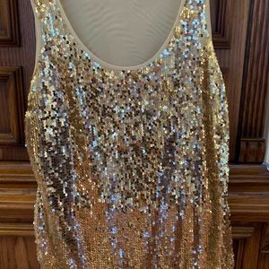 Laura Plus Sequin Tank Top